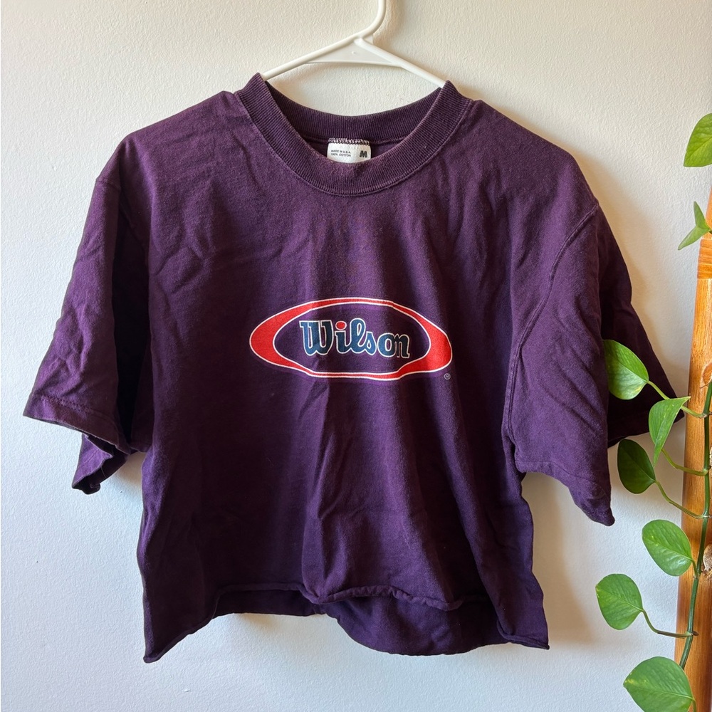 Vintage Wilson Cropped Shirt